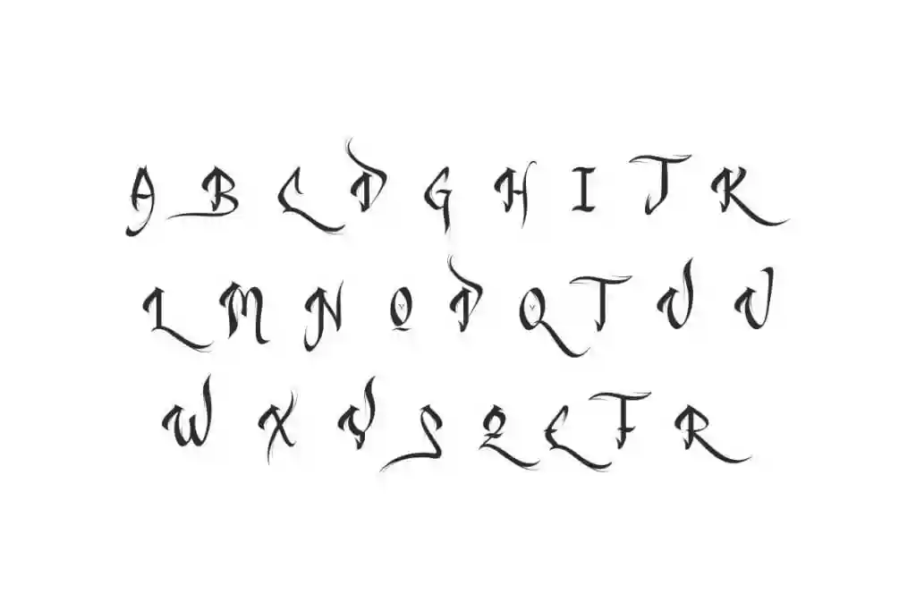 Bad Rocker display Font - Image 8
